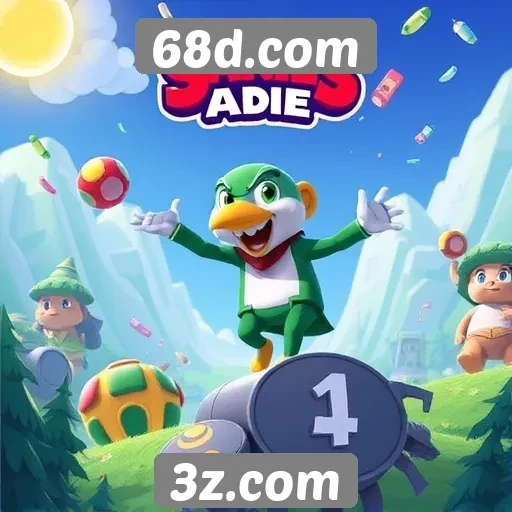 68d.com apresenta novos jogos para diferentes públicos