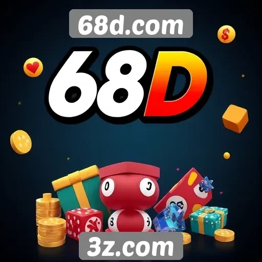 Desempenho do site 68d.com no mercado de jogos