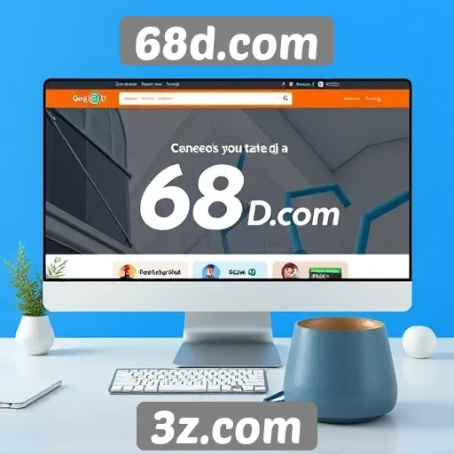 Facilidade de uso e navegação no 68d.com