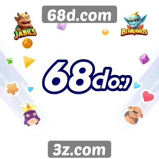 Diversidade de jogos disponíveis no 68d.com