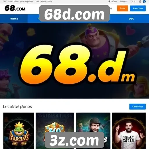 Análise da plataforma de jogos 68d.com