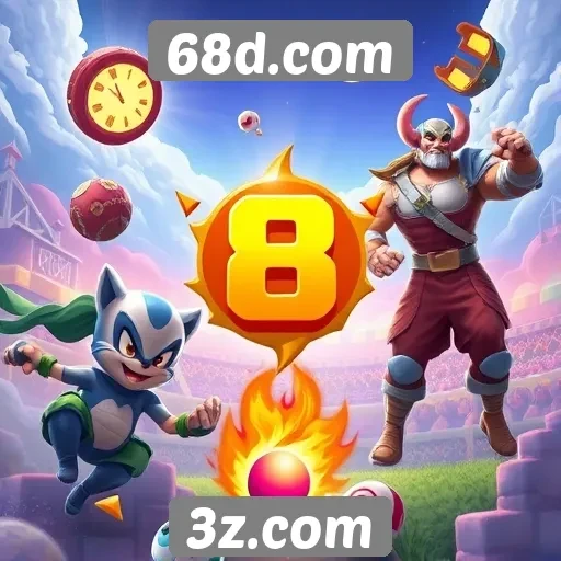 Destaques dos jogos mais populares em 68d.com