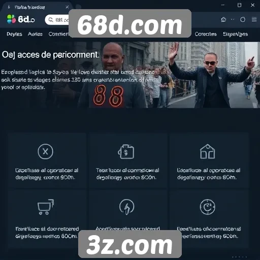 Revisão das funcionalidades do site 68d.com