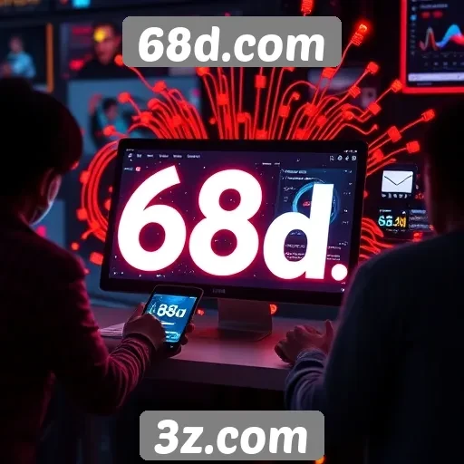 Inovações tecnológicas no site 68d.com